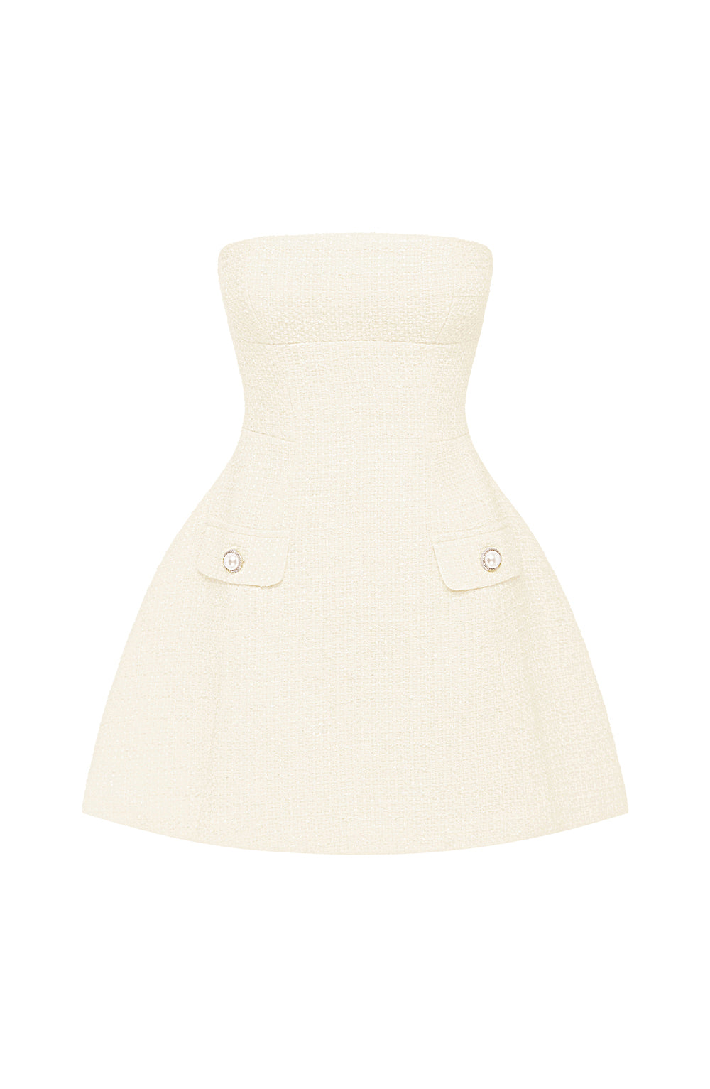 LOTTIE MINI DRESS - IVORY