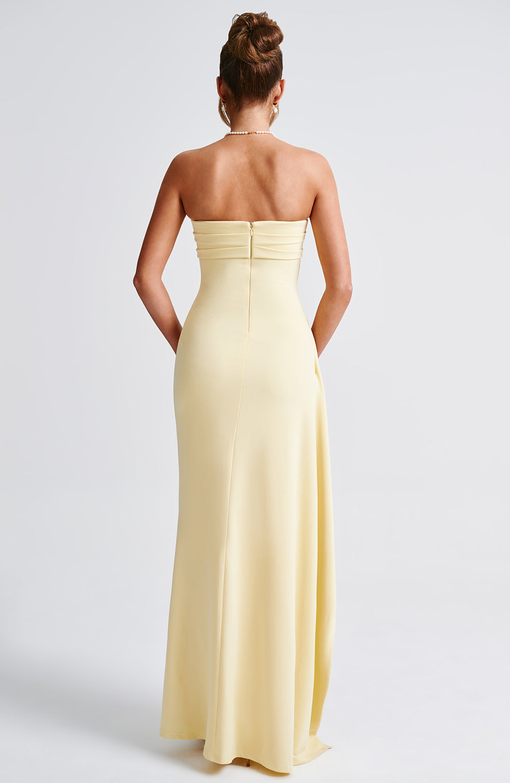 ZAFIRA MAXI DRESS - LEMON