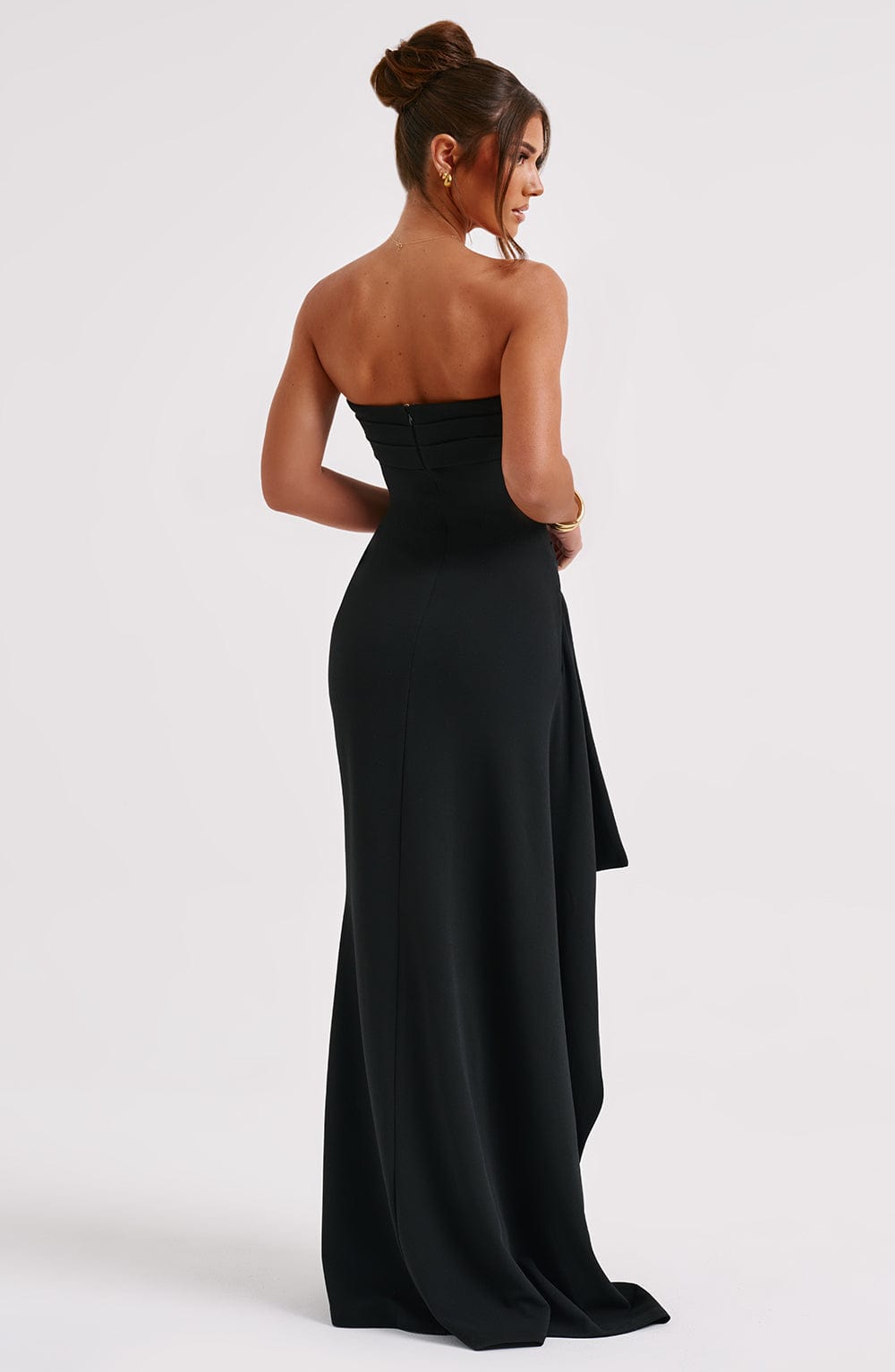 ZAFIRA MAXI DRESS - BLACK