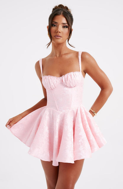 EMELIE PLAYSUIT - BLUSH