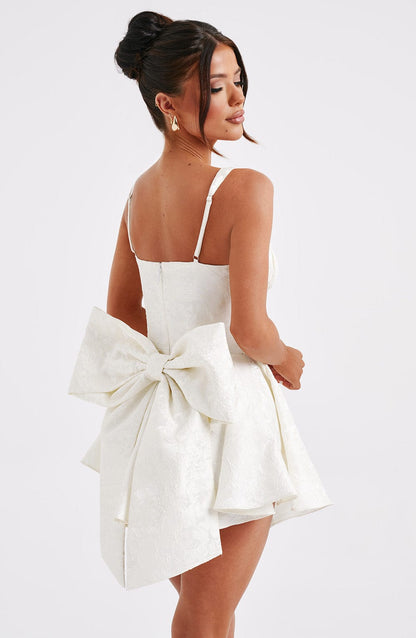 EMELIE PLAYSUIT - IVORY