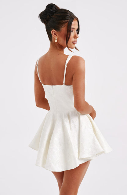 EMELIE PLAYSUIT - IVORY