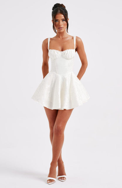 EMELIE PLAYSUIT - IVORY