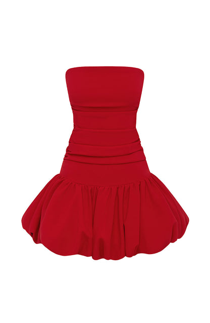 GEMMA MINI DRESS - RED