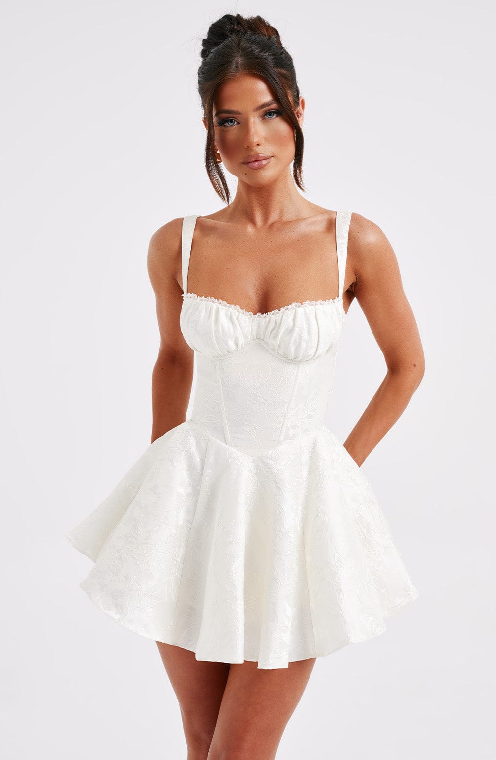 EMELIE PLAYSUIT - IVORY