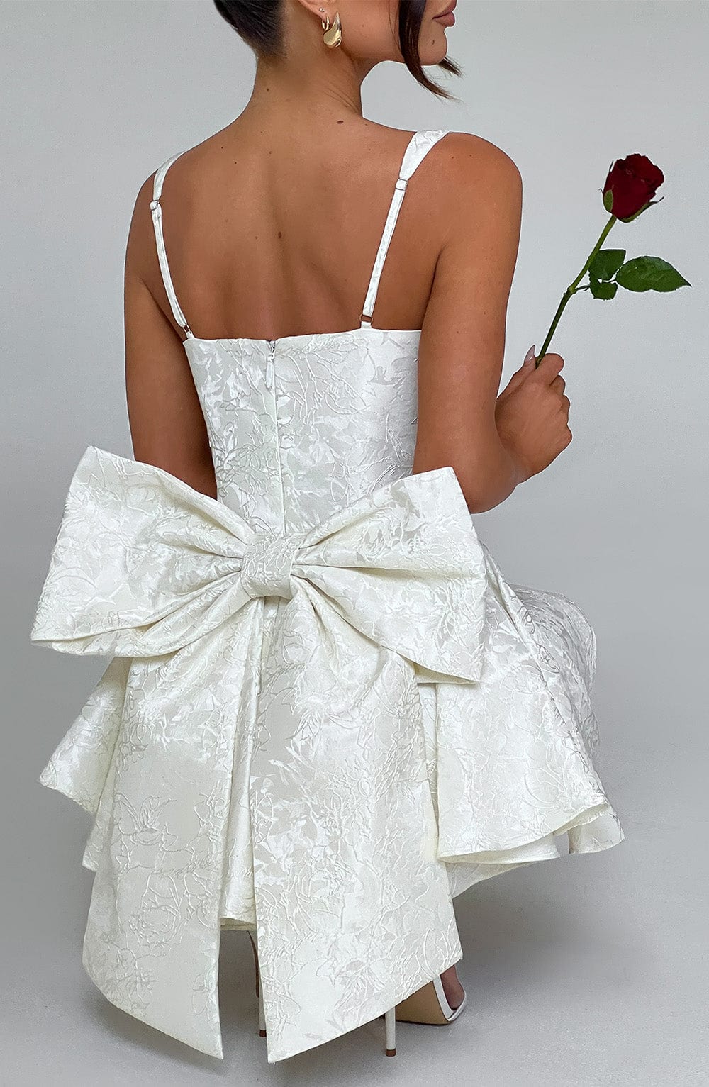 EMELIE PLAYSUIT - IVORY