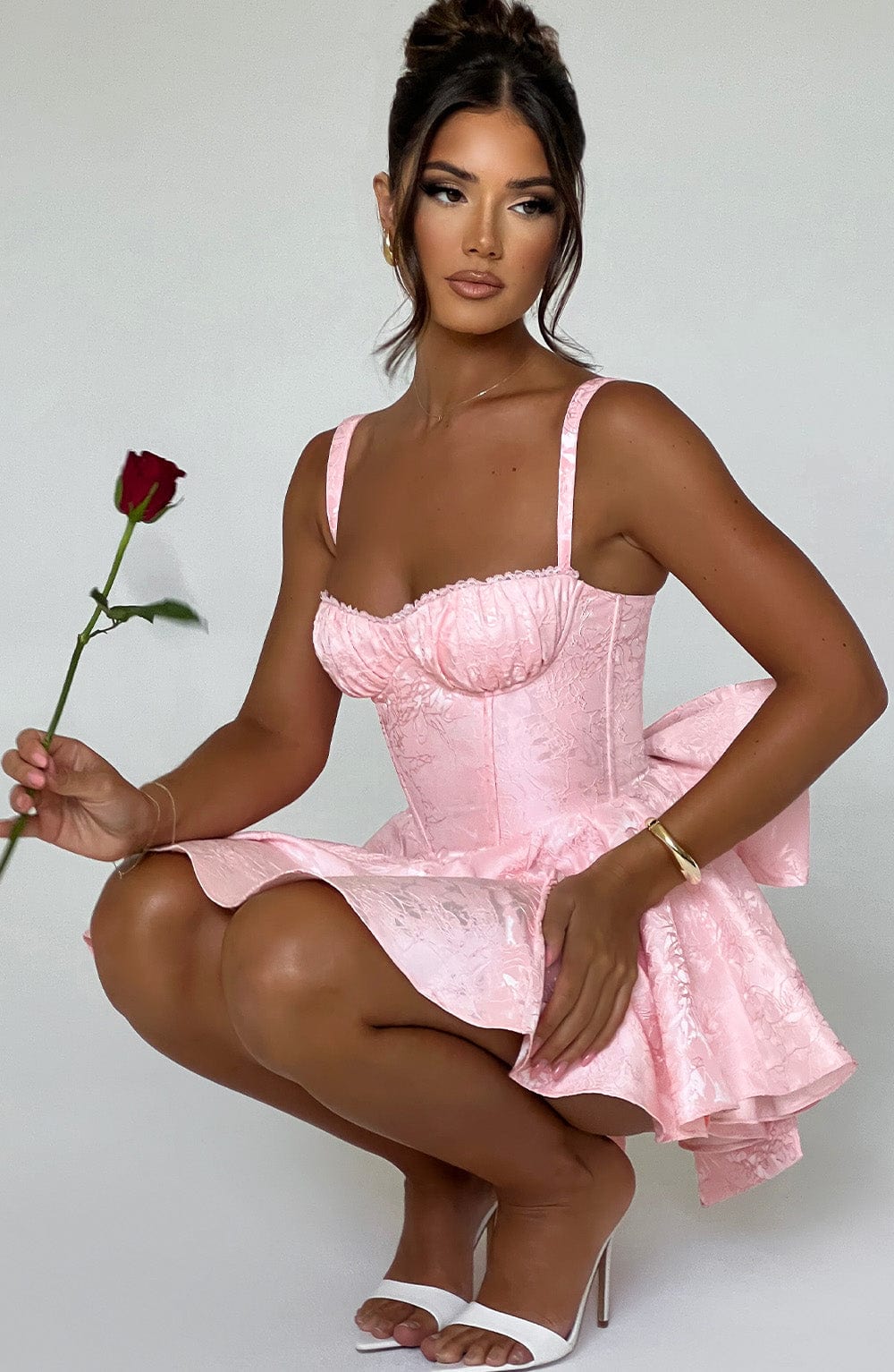 EMELIE PLAYSUIT - BLUSH