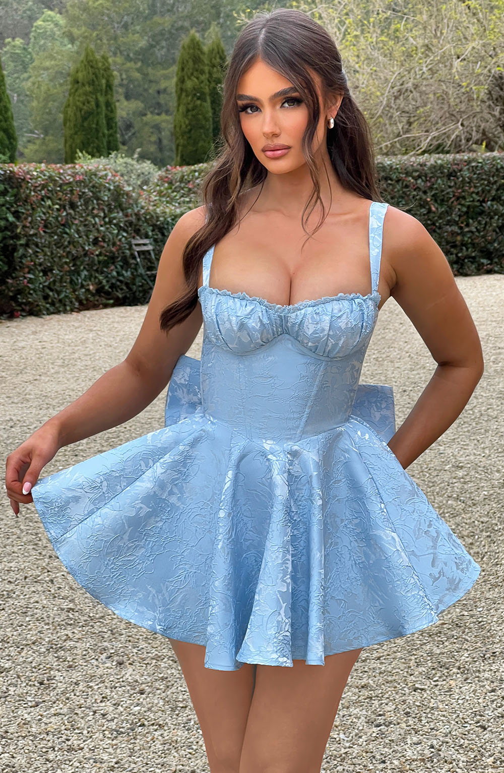 EMELIE PLAYSUIT - BLUE