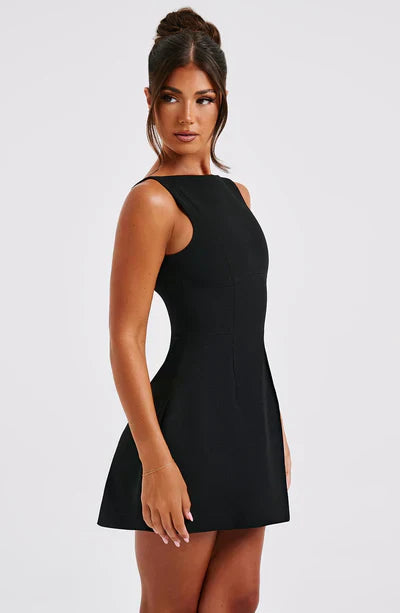 Amara Mini Dress - Black