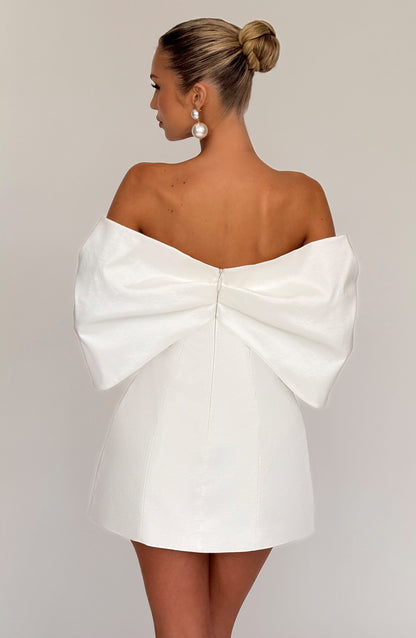 Briella Mini Dress - Ivory Dress Babyboo Fashion Premium Exclusive Design