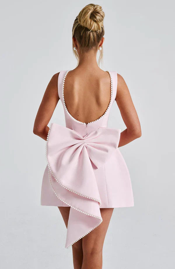 Carrie Mini Dress - Blush