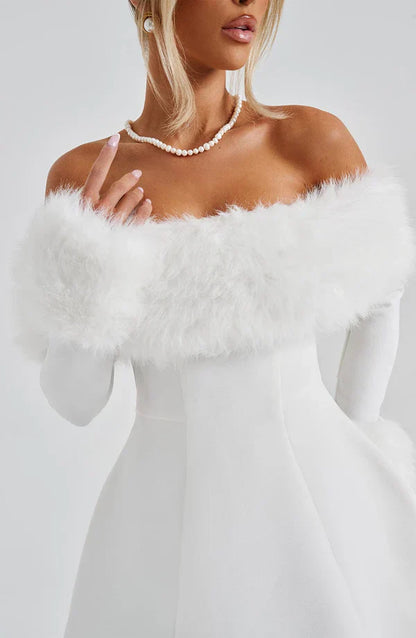 Villanelle Mini Dress - Ivory