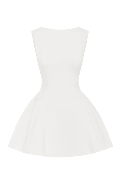 Yalina Mini Dress - Ivory